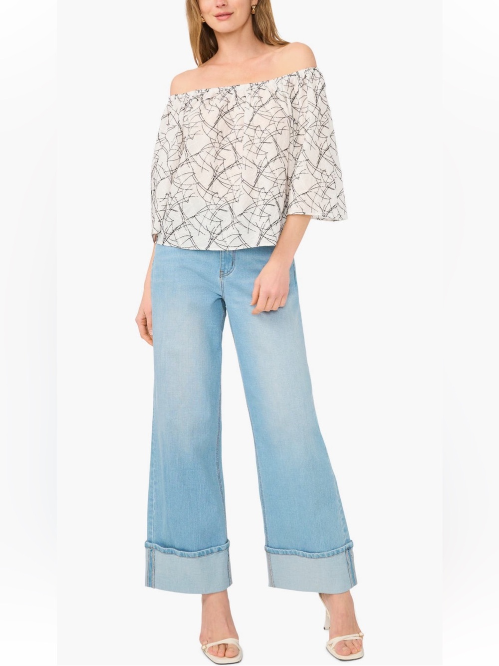 1. STATE off the shoulder top
